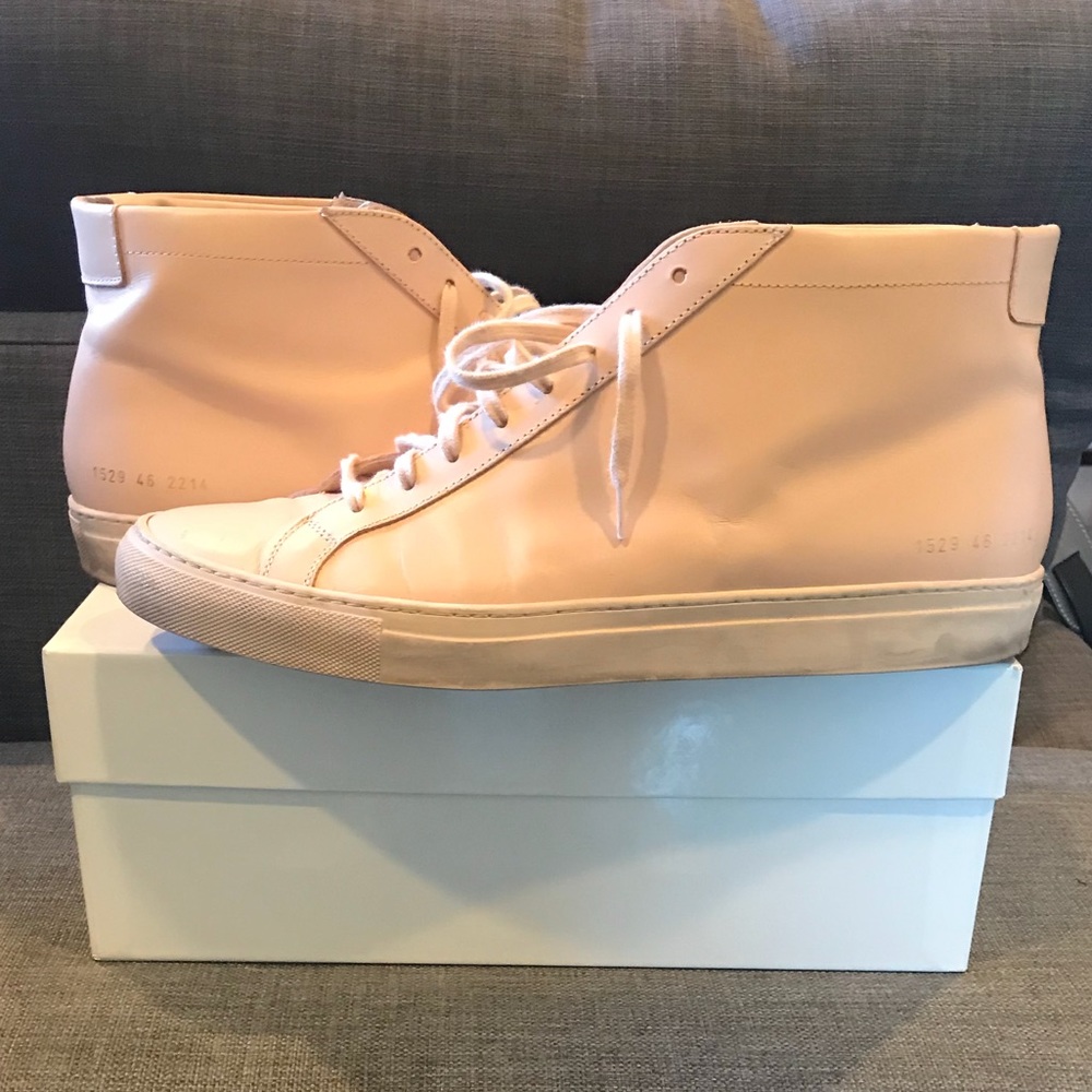 Common Projects Achilles Mid Natural US 13/EU 46